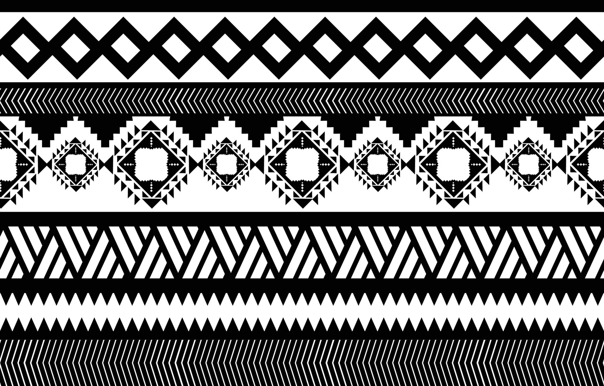 african-tribal-black-and-white-abstract-ethnic-geometric-pattern