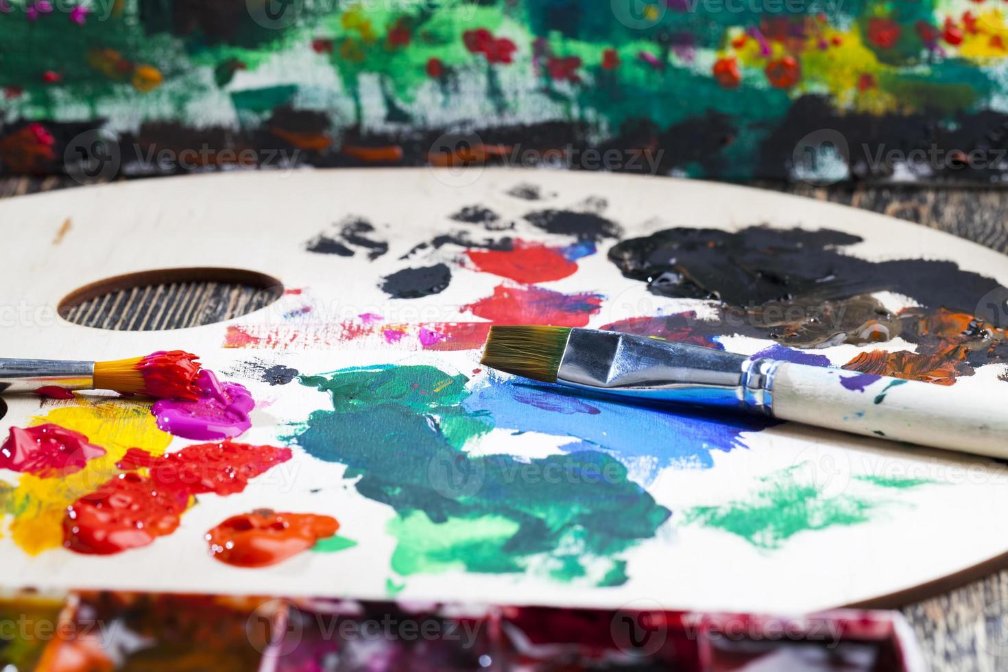paints for drawing photo