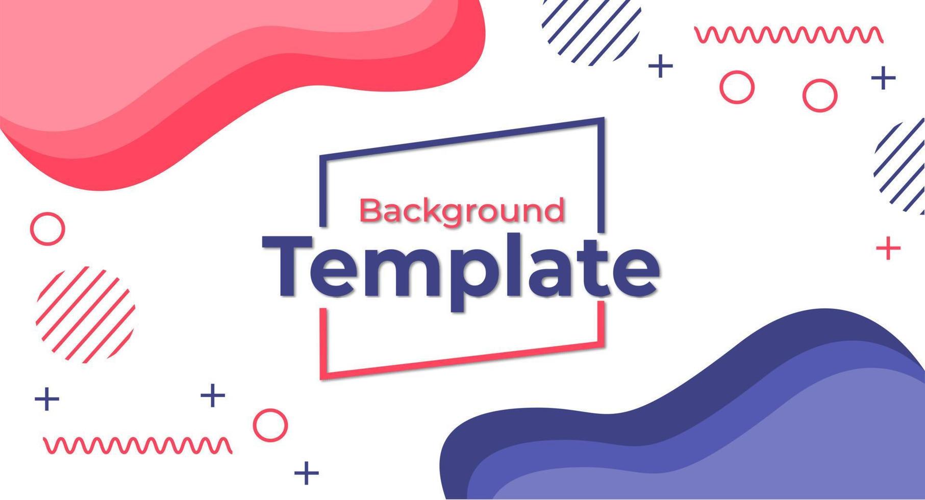 geometric abstract background template. suitable for background needs vector