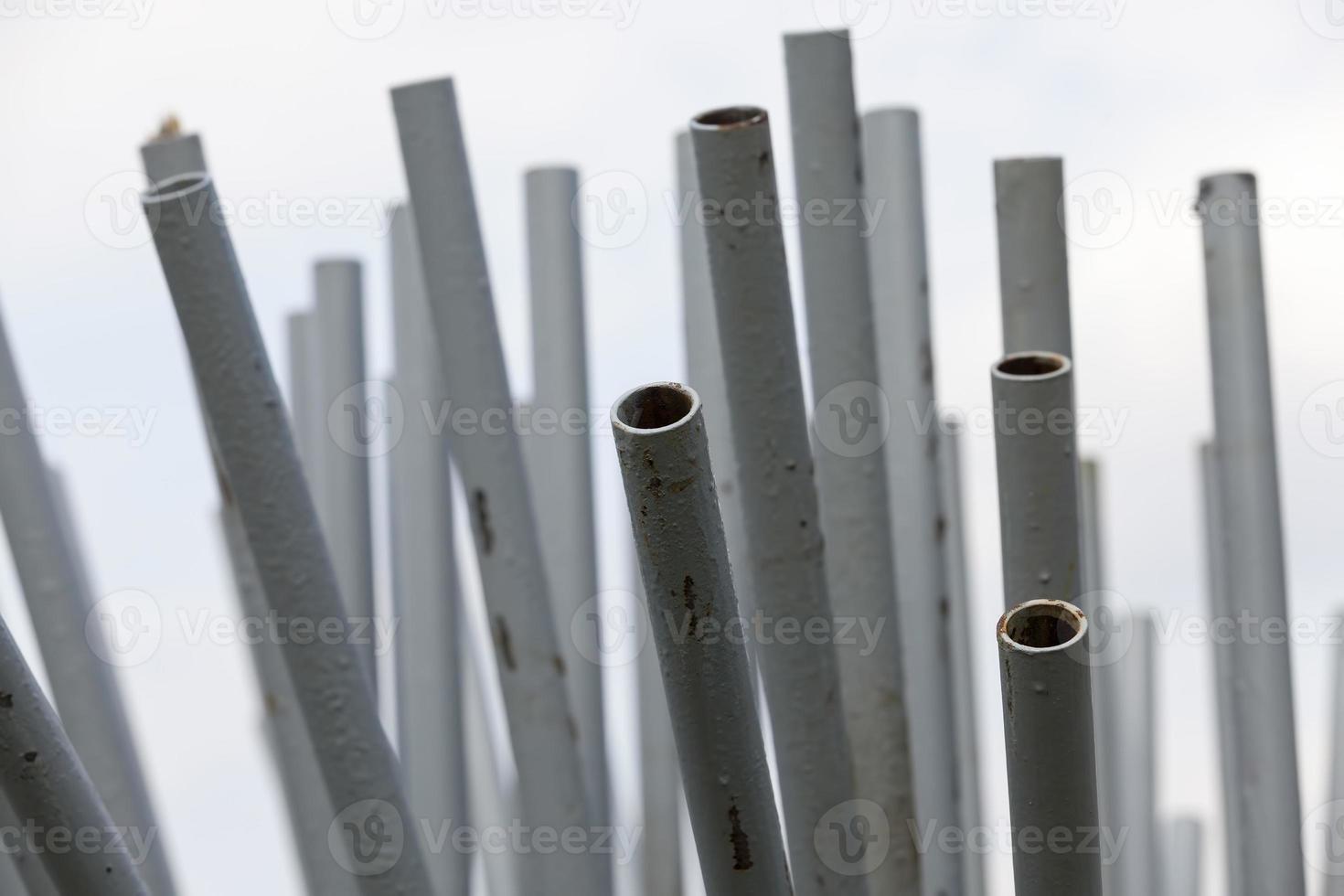 iron metal pipes photo