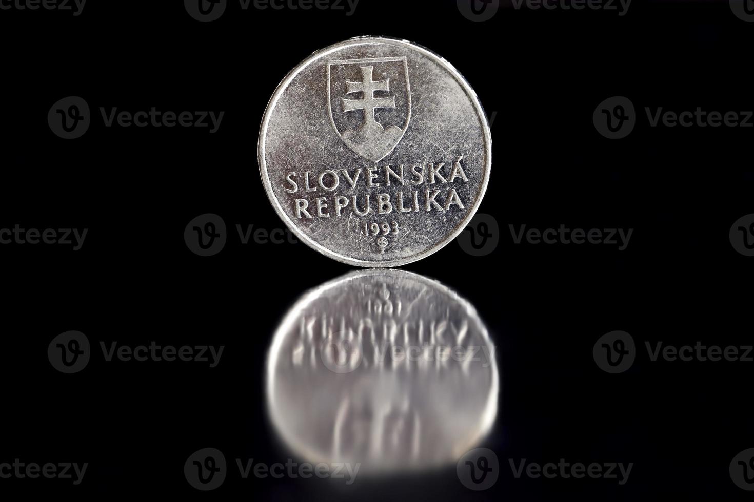 coin of several crowns used in Slovakia photo