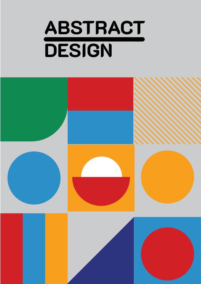 Modern abstract covers set, minimal covers design. Colorful geometric background, vector illustration.