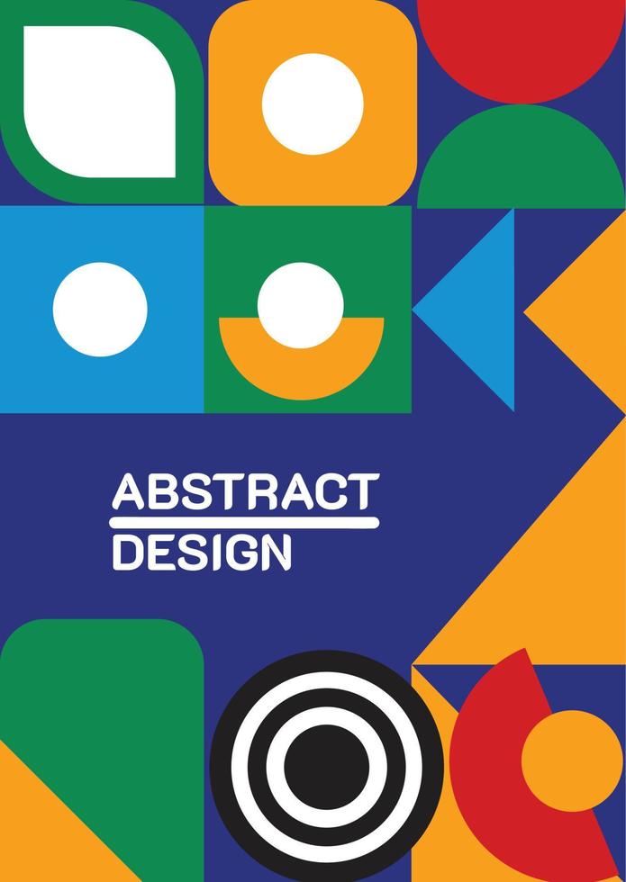 Modern abstract covers set, minimal covers design. Colorful geometric background, vector illustration.