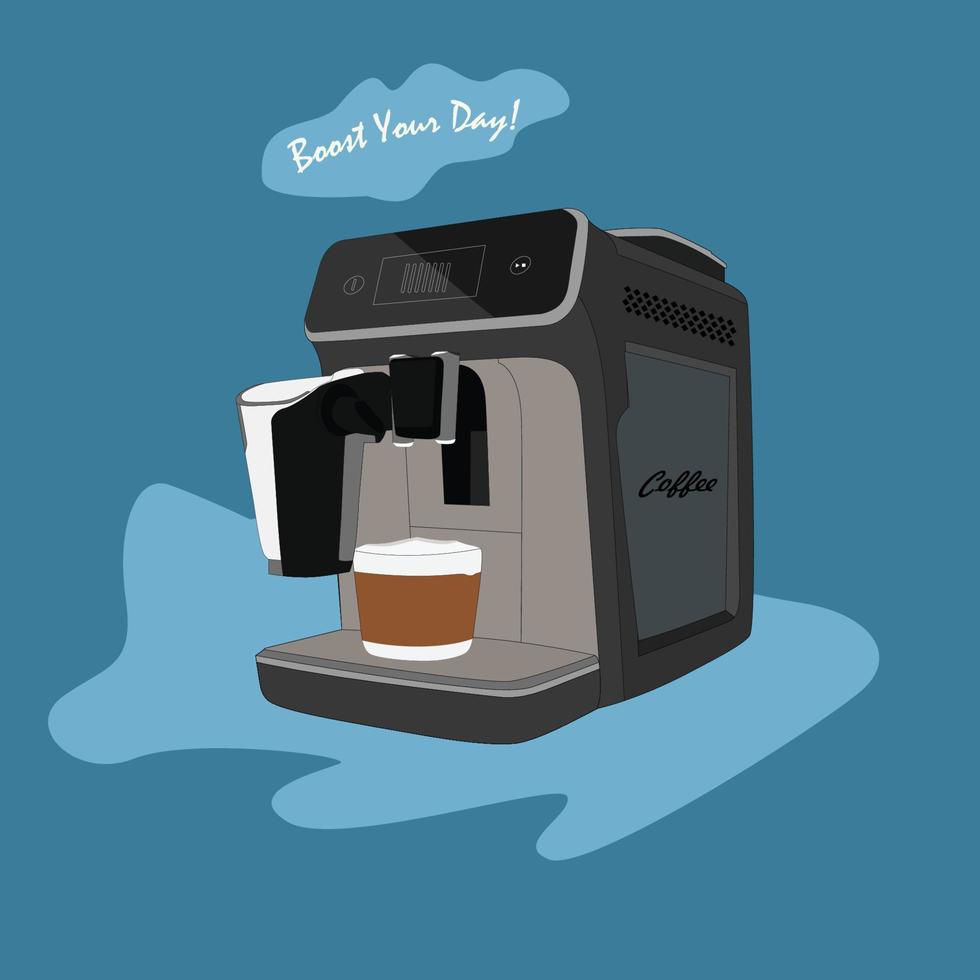 Coffe Maker Machine vector
