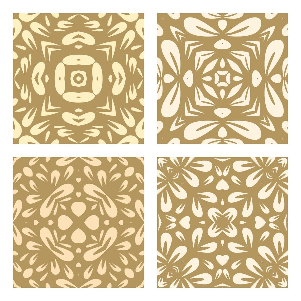 tiles patterns seamless design in Vector illustration Free Vector