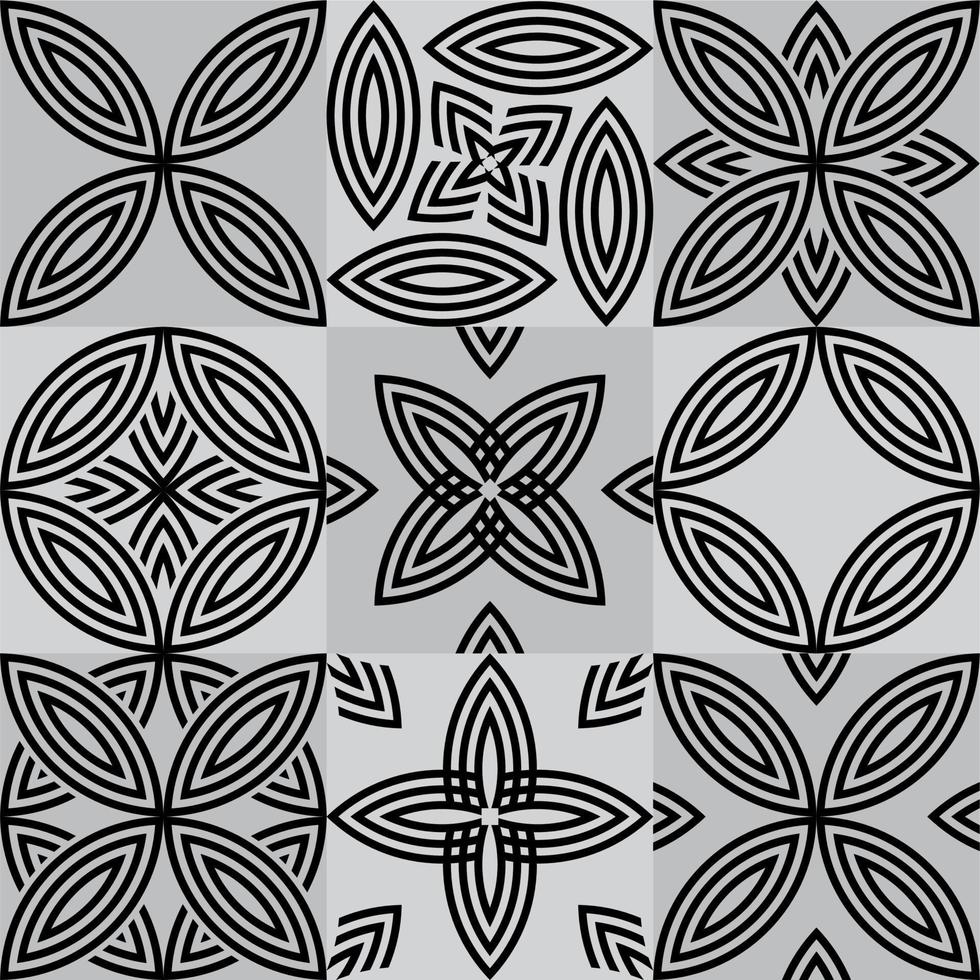 tiles patterns seamless design in Vector illustration Free