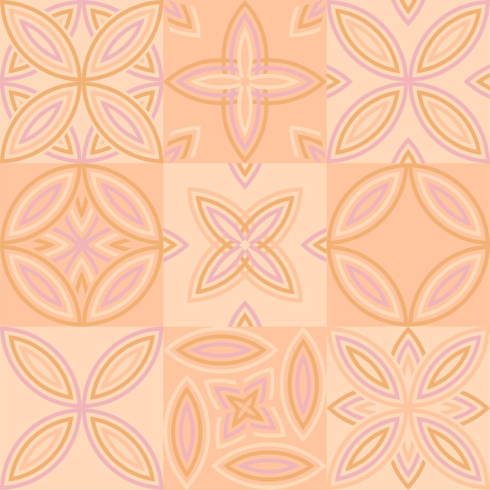 tiles patterns seamless design in Vector illustration Free Vector