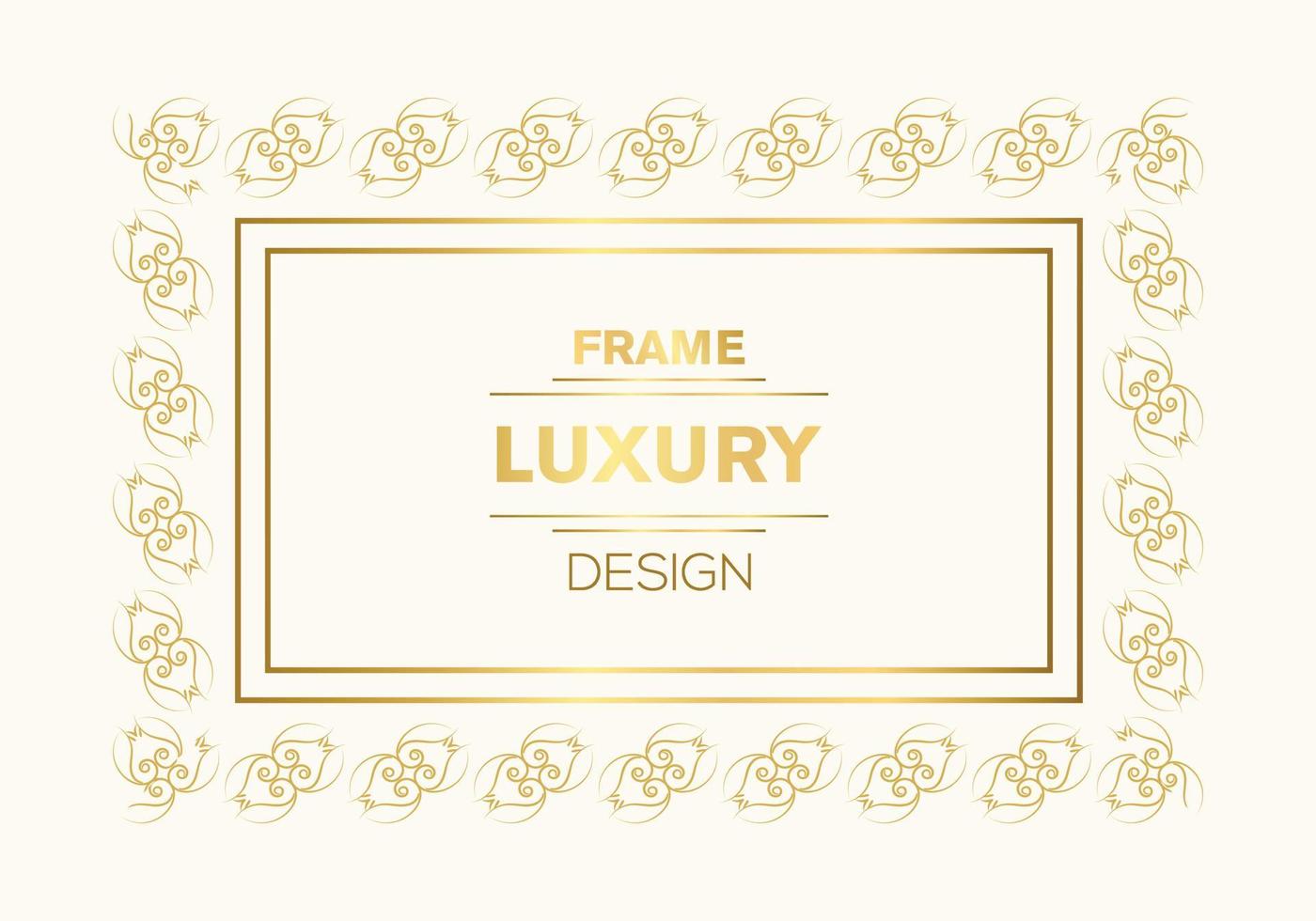 Ornamental luxury floral  decorative vector