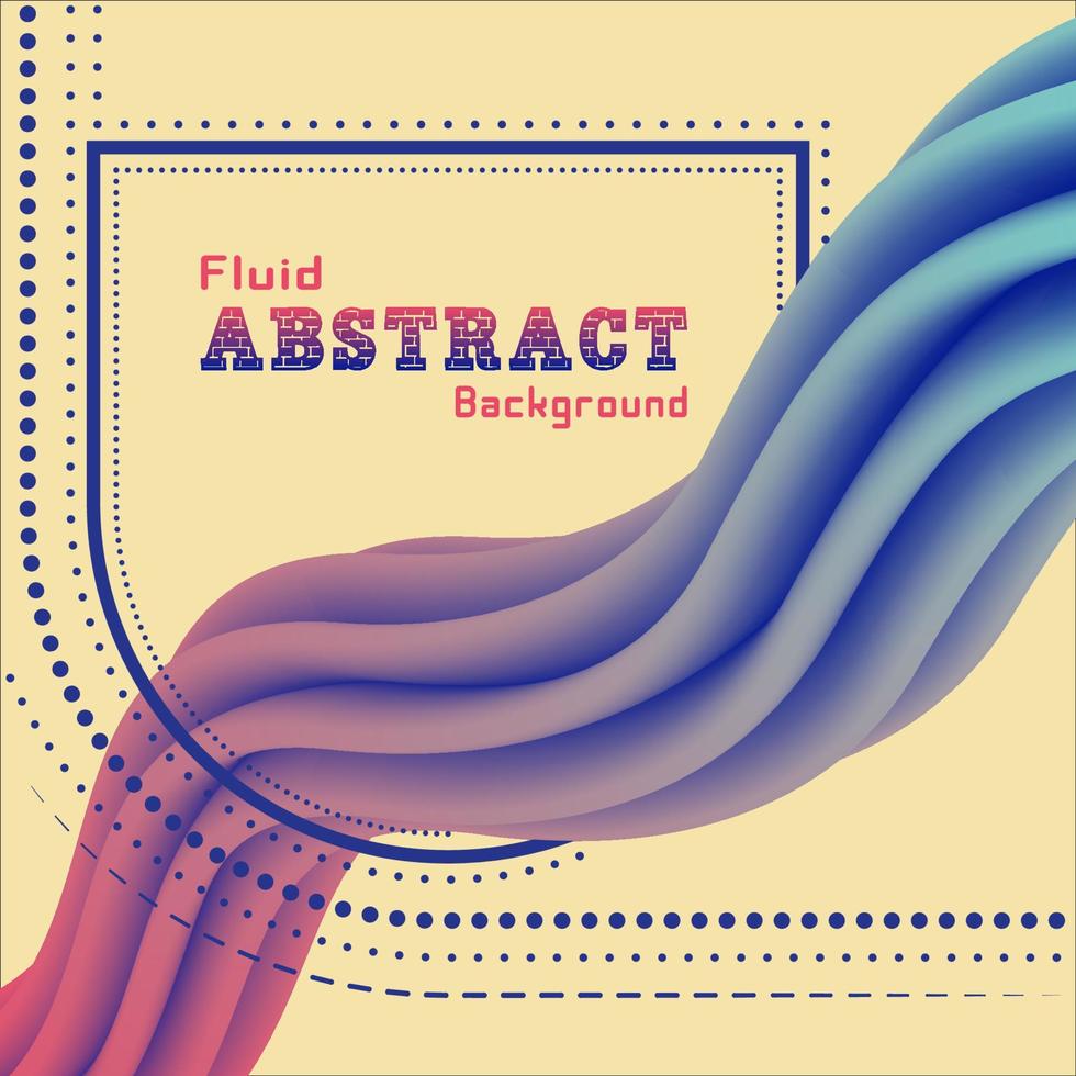 Fluid Background 005 vector