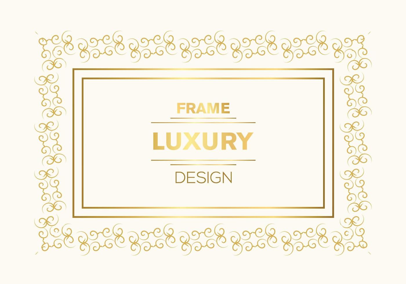 Ornamental luxury floral  decorative vector