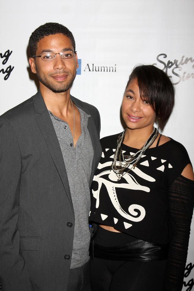 LOS ANGELES, MAY 16 -  Jussie Smollett, Raven Symone at the UCLA s Spring Sing 2014 at Pauley Pavilion UCLA on May 16, 2014 in Westwood, CA photo