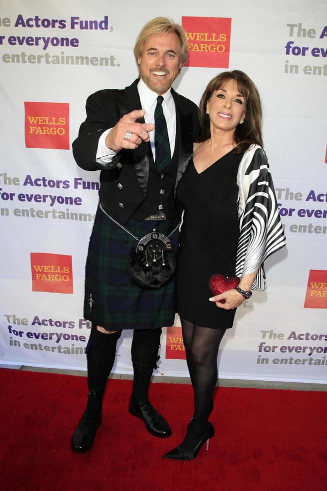 LOS ANGELES, JUN 8 -  Doug Brown, Kate Linder at the 2014 Tony Award Viewing Party at the Taglyan Cultural Complex  on June 8, 2014 in Los Angeles, CA photo