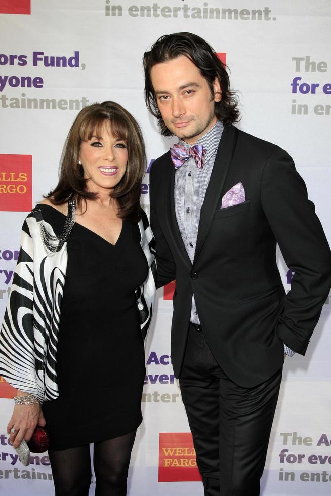 LOS ANGELES, JUN 8 -  Kate Linder, Constantine Maroulis at the 2014 Tony Award Viewing Party at the Taglyan Cultural Complex  on June 8, 2014 in Los Angeles, CA photo