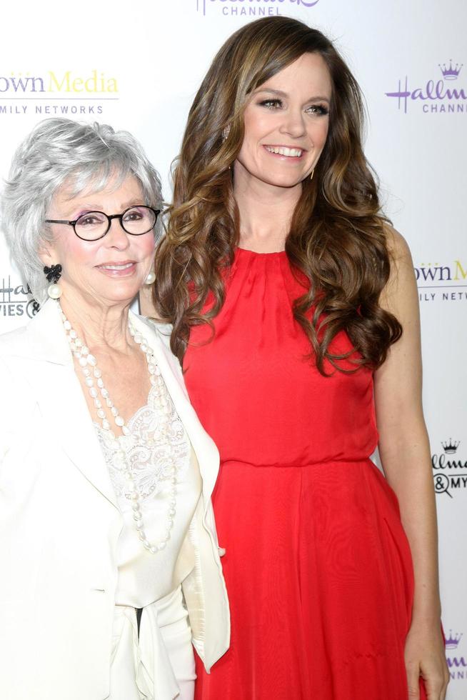 LOS ANGELES, JAN 8 -  Rita Moreno, Rachel Boston at the Hallmark TCA Party at a Tournament House on January 8, 2014 in Pasadena, CA photo