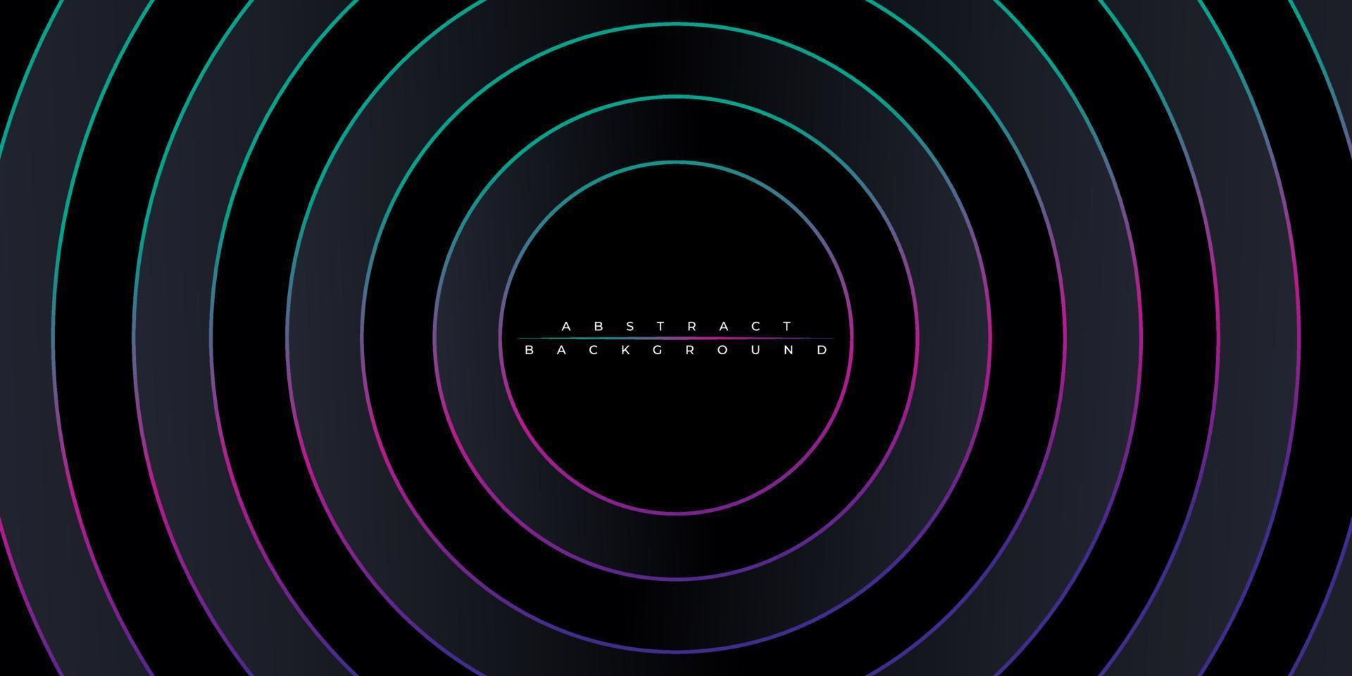 Gradient abstract geometric shapes background vector