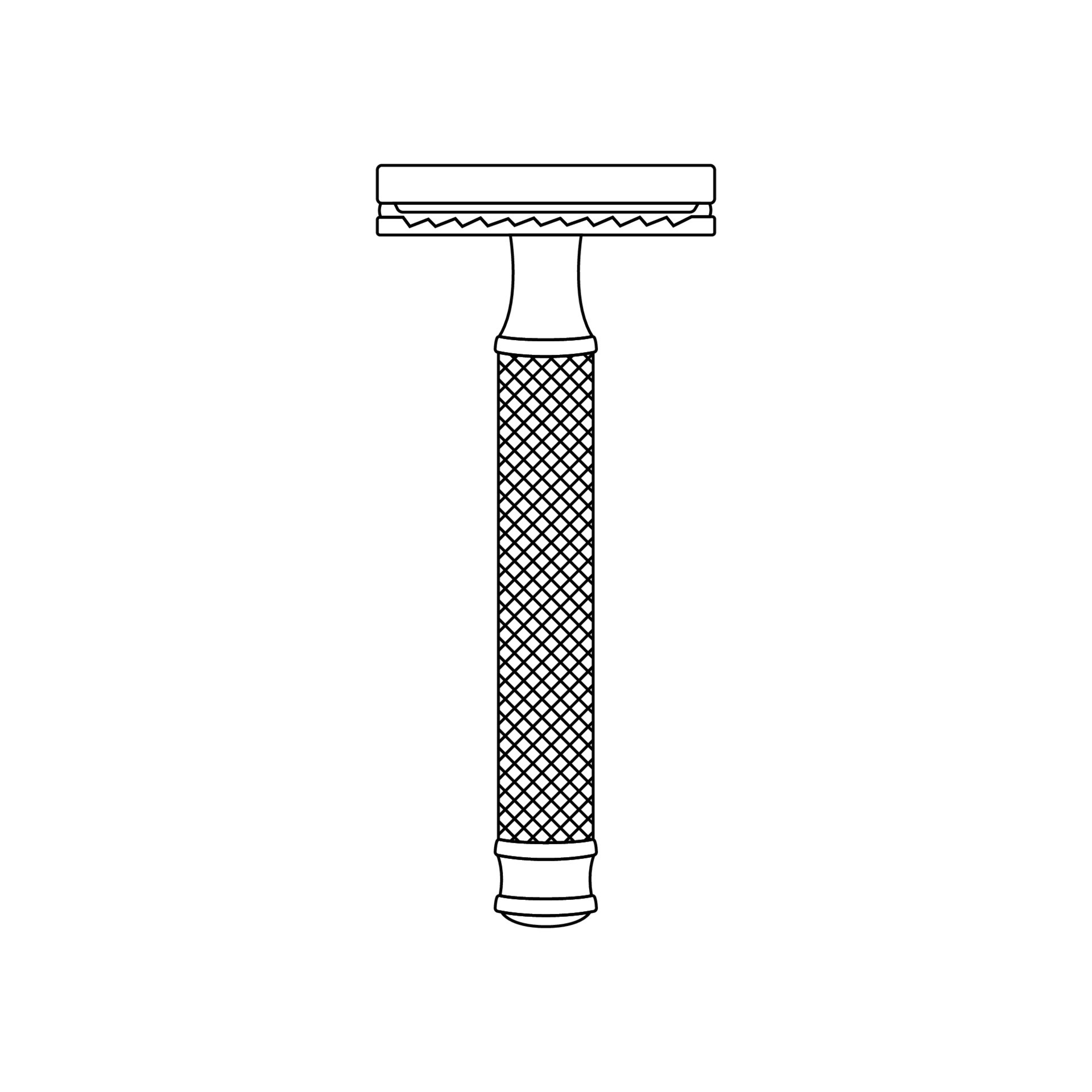 Disposable Razor Outline Icon Illustration on White Background 9463357