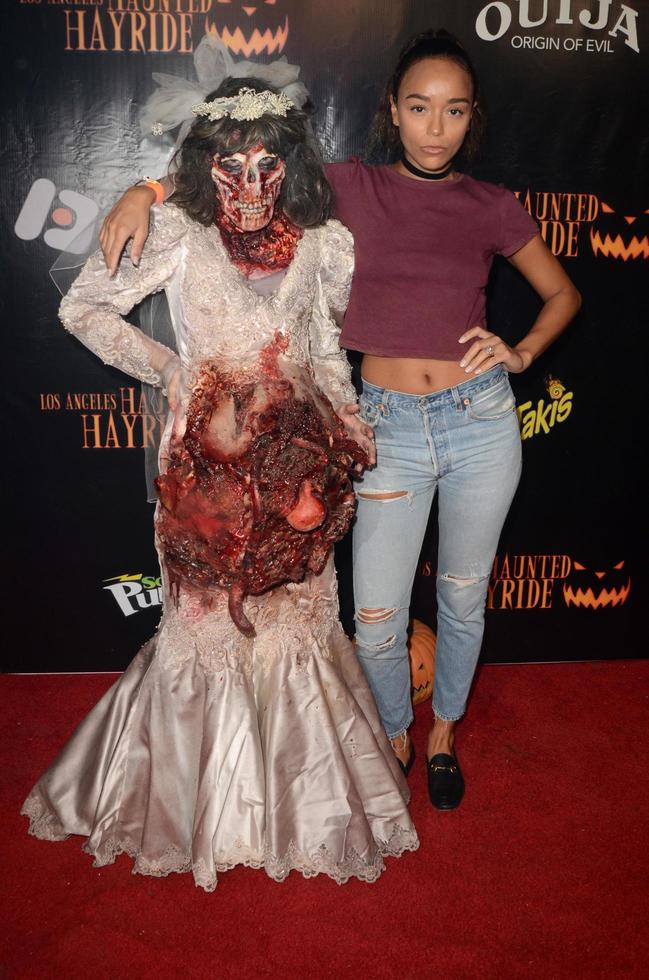 LOS ANGELES, OCT 9 -  Ashley Madekwe at the Haunted Hayride 8th Annual VIP Black Carpet Event at the Griffith Park on October 9, 2016 in Los Angeles, CA photo