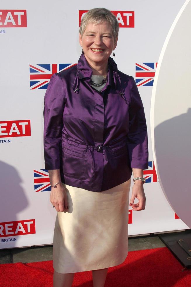 LOS ANGELES, FEB 24 -  The British Consul General Dame Barbara Hay arrives at the GREAT British Film Reception at the British Consul General   s Residence on February 24, 2012 in Los Angeles, CA photo