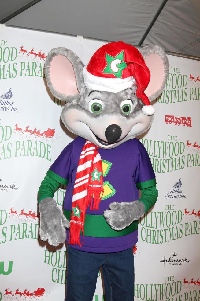 LOS ANGELES, NOV 27 -  Chuck E  Cheese at the 85th Annual Hollywood Christmas Parade at Hollywood Boulevard on November 27, 2016 in Los Angeles, CA photo