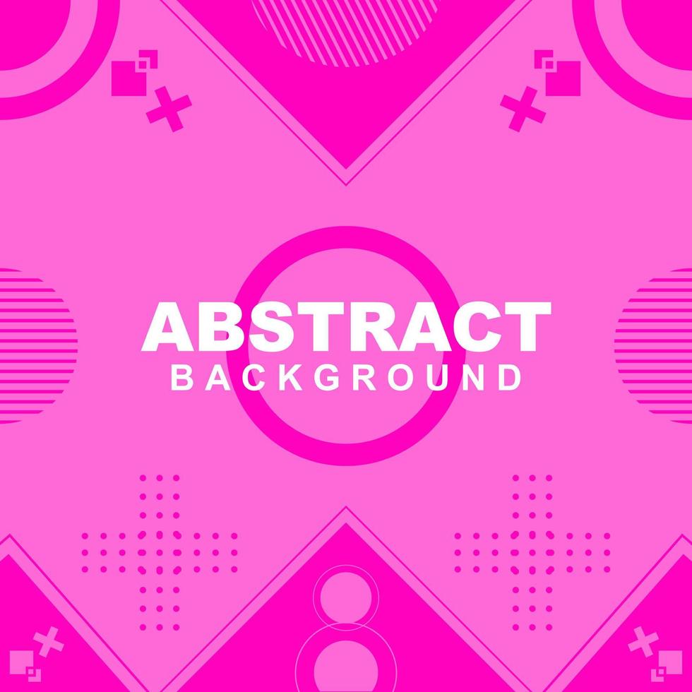 Illustration set vector of abstract background color with pink and yellow and orange element. Good to use for banner, social media template, poster and flyer template, etc