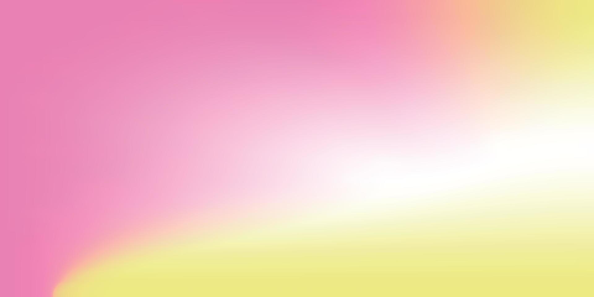 Bright summer gradient background in pink, yellow, green and blue. Good for banner, social media template, poster and flyer template vector