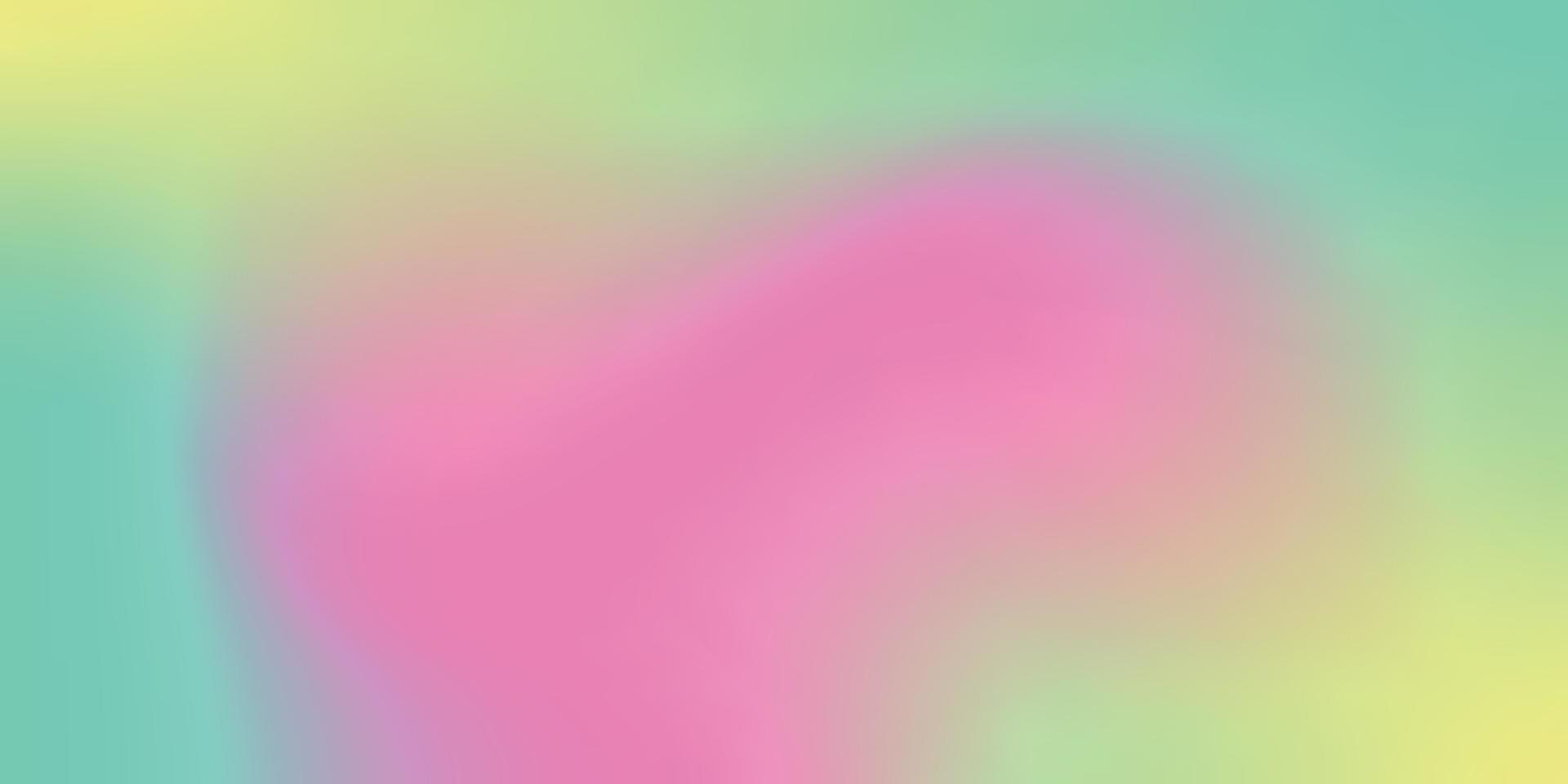 Bright summer gradient background in pink, yellow, green and blue. Good for banner, social media template, poster and flyer template vector
