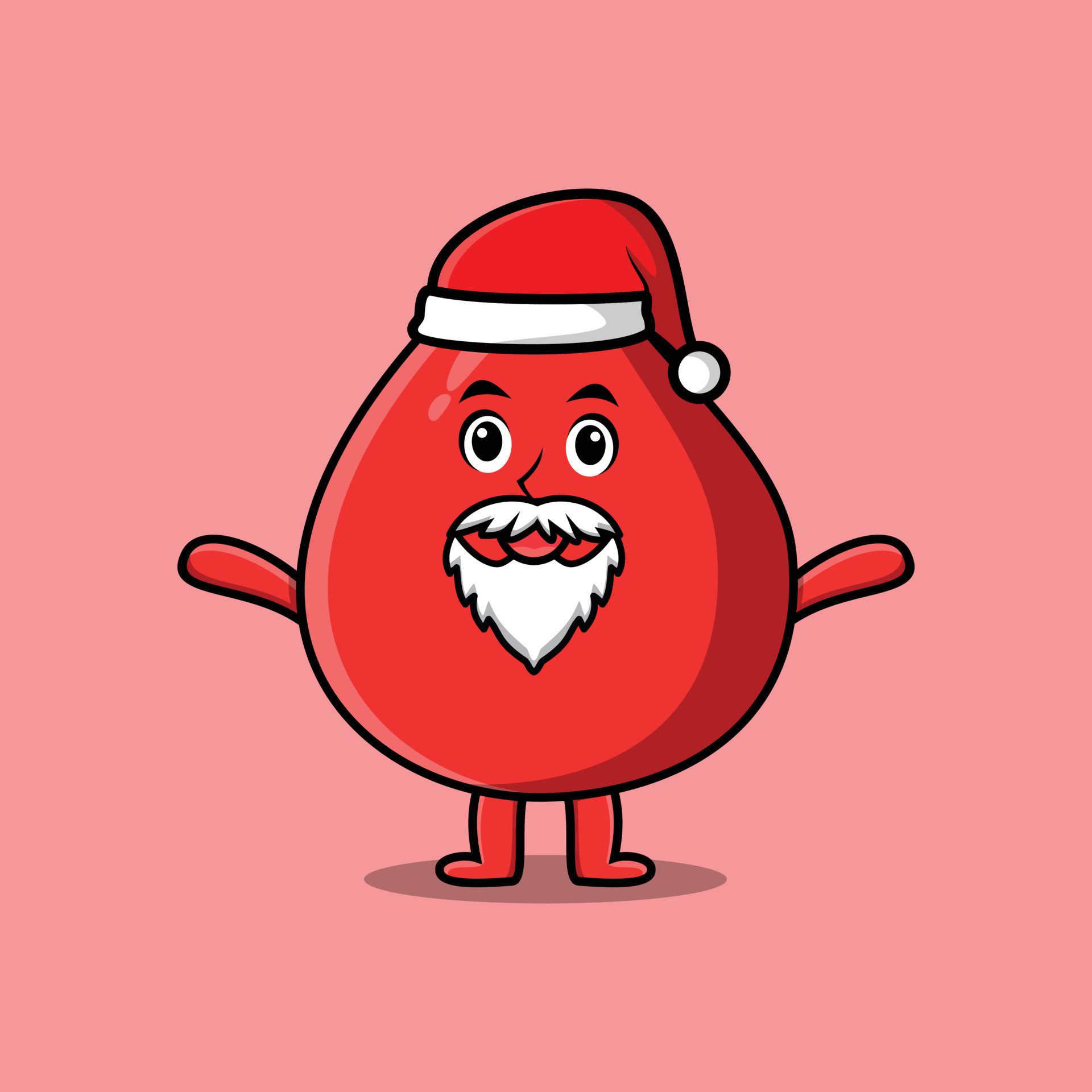 Linda gota de sangre de dibujos animados santa claus navidad 9465013 Vector en Vecteezy Linda gota de sangre de dibujos animados santa claus navidad 9465013 Vector en Vecteezy