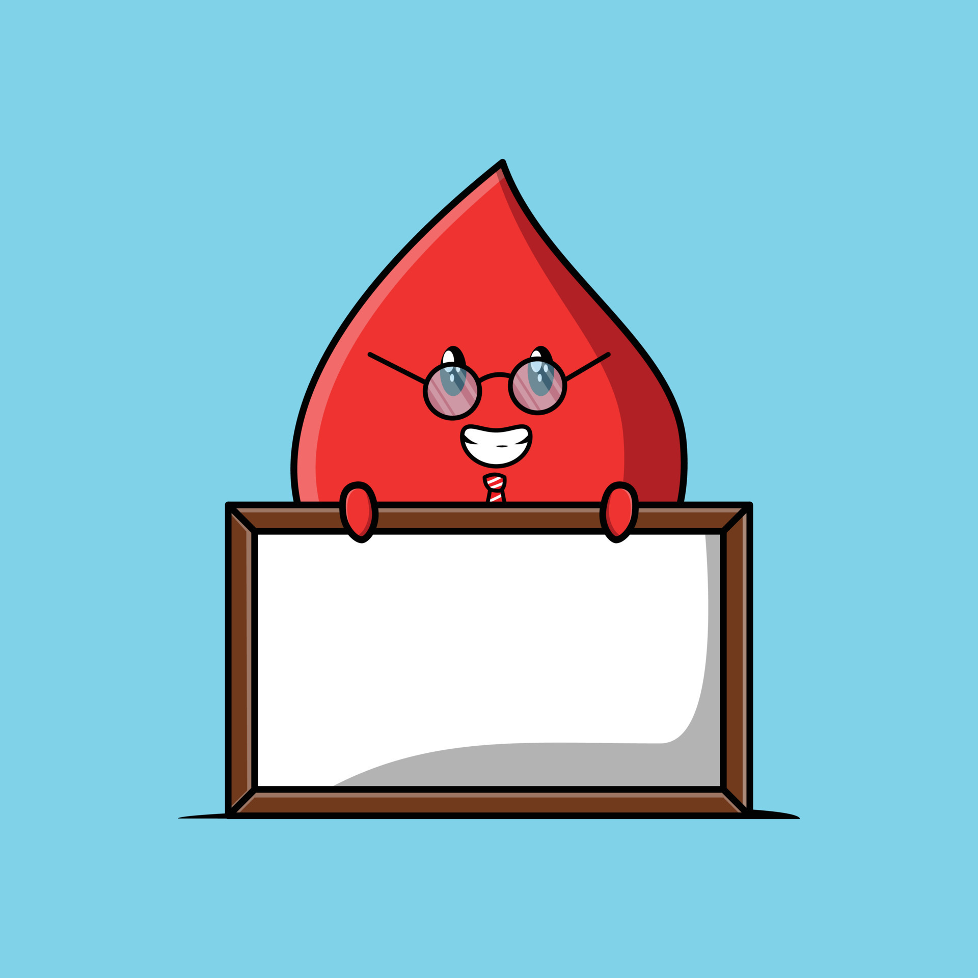 Cute cartoon blood drop teacher with whiteboard 9465015 Vector Art at Vecteezy Cute cartoon blood drop teacher with whiteboard 9465015 Vector Art at Vecteezy