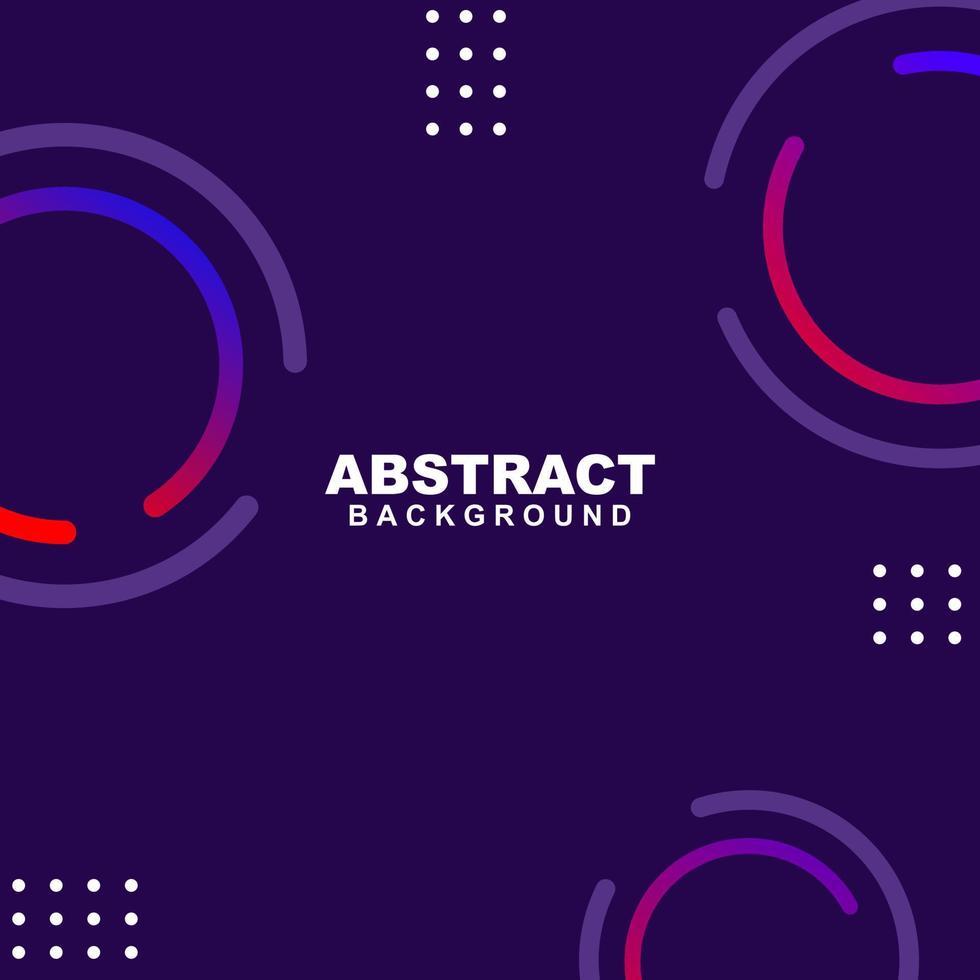 Abstract colorful geometric background texture illustration with circles. Cool for banner, social media template, poster and flyer template vector