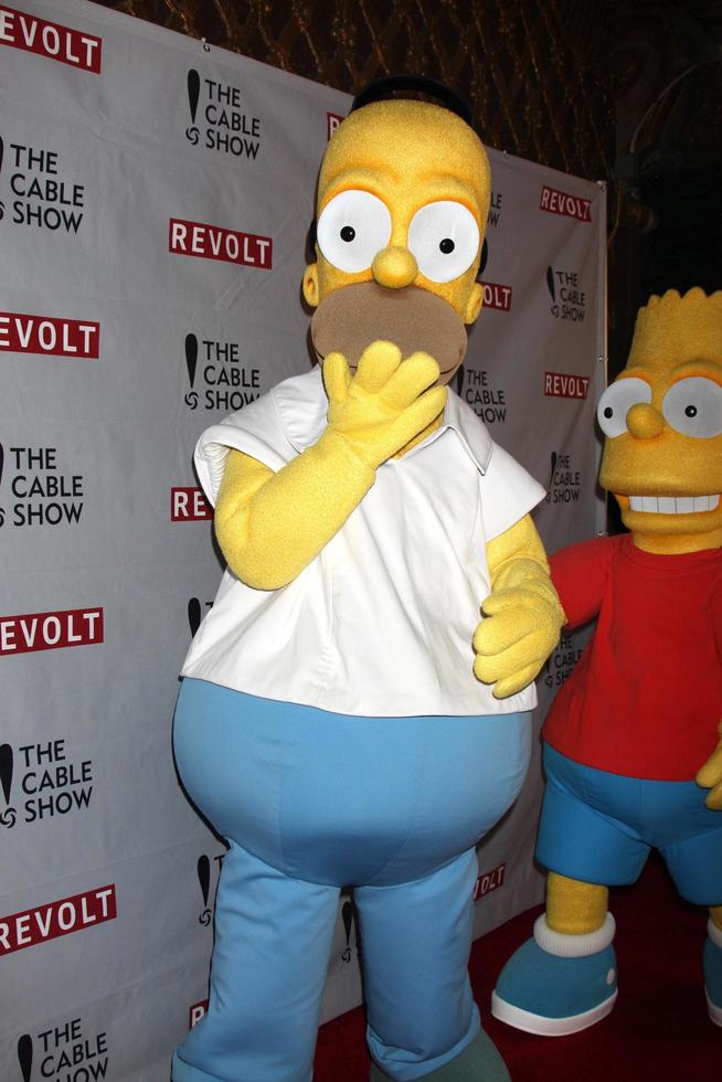 LOS ANGELES, APR 30 -  Homer Simpson at the NCTA   s Chairman   s Gala Celebration of Cable with REVOLT at The Belasco Theater on April 30, 2014 in Los Angeles, CA photo