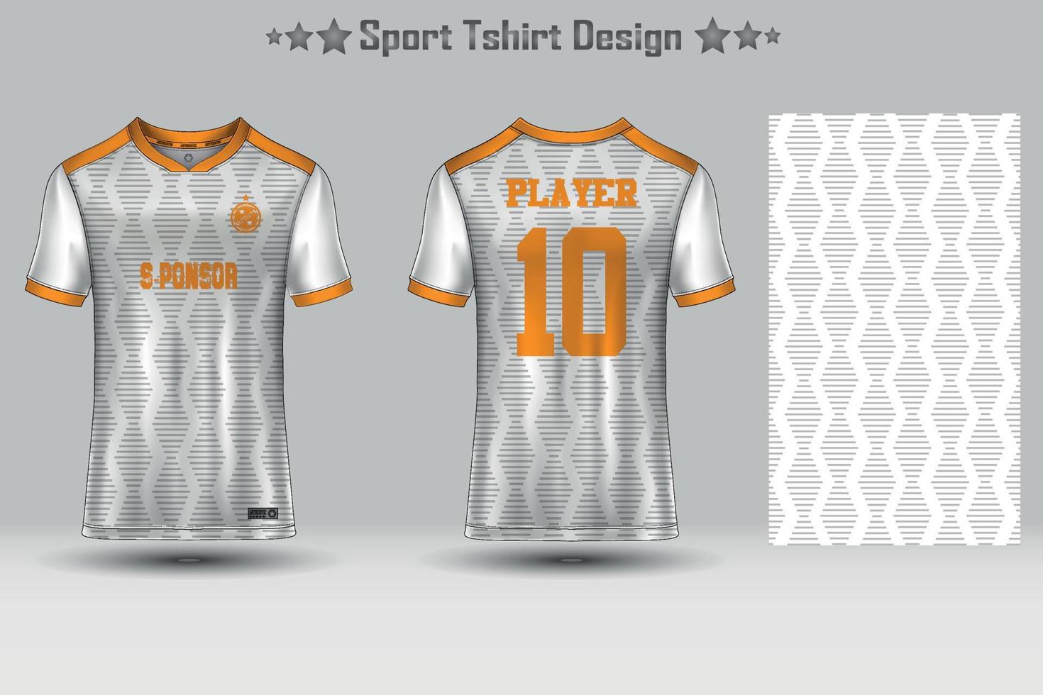 Abstract Football Jersey Geometric Pattern Mockup Template Sport T-shirt Design vector