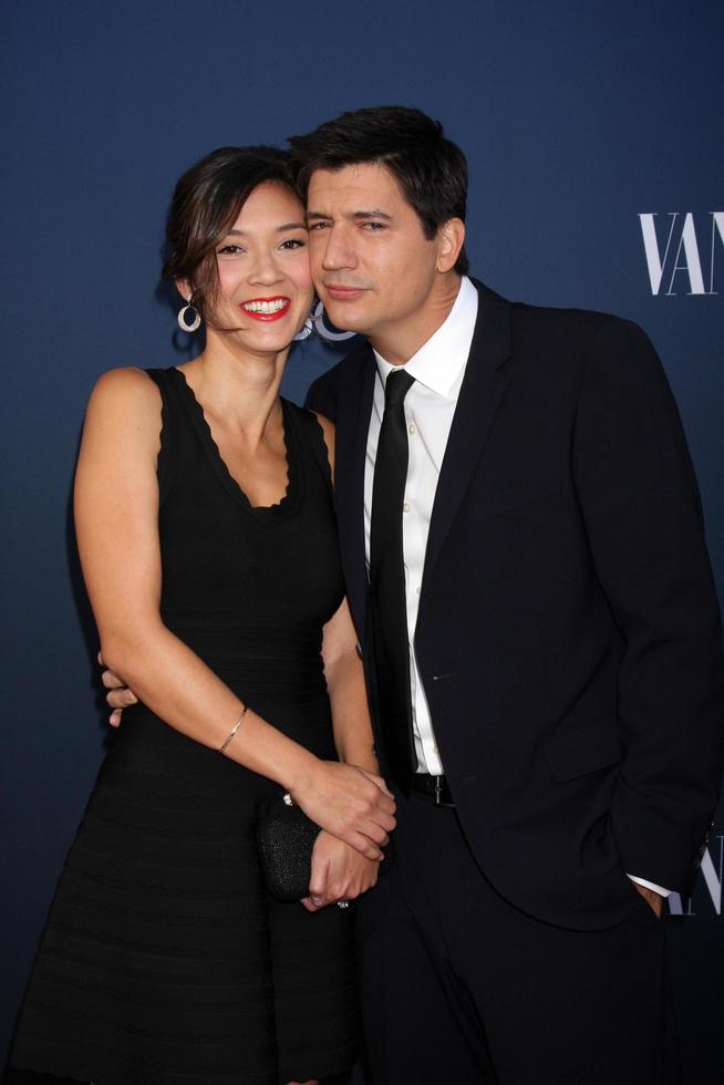 LOS ANGELES, SEP 16 -  Erica Oyama, Ken Marino at the NBC  and Vanity Fair s 2014-2015 TV Season Event at Hyde Sunset on September 16, 2014 in West Hollywood, CA photo