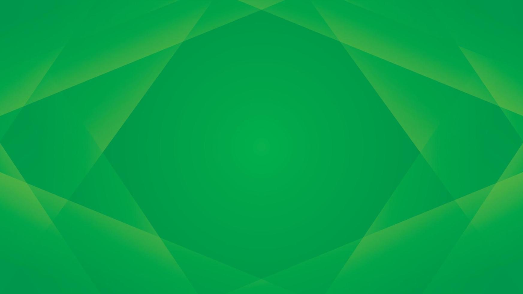 Ilustración de vector de fondo de triángulo verde moderno