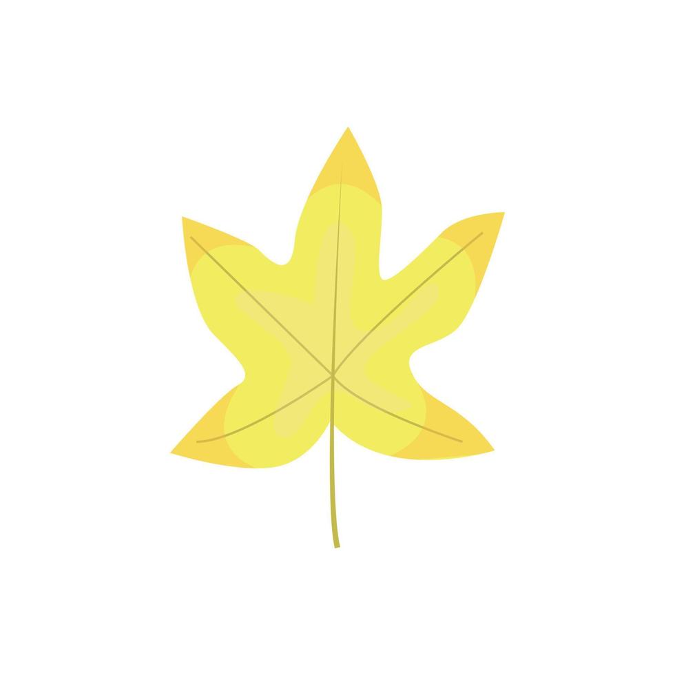 hojas de otoño vectores