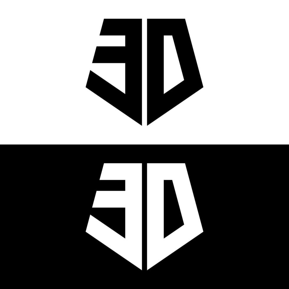 diseño de logotipo número 30 vector