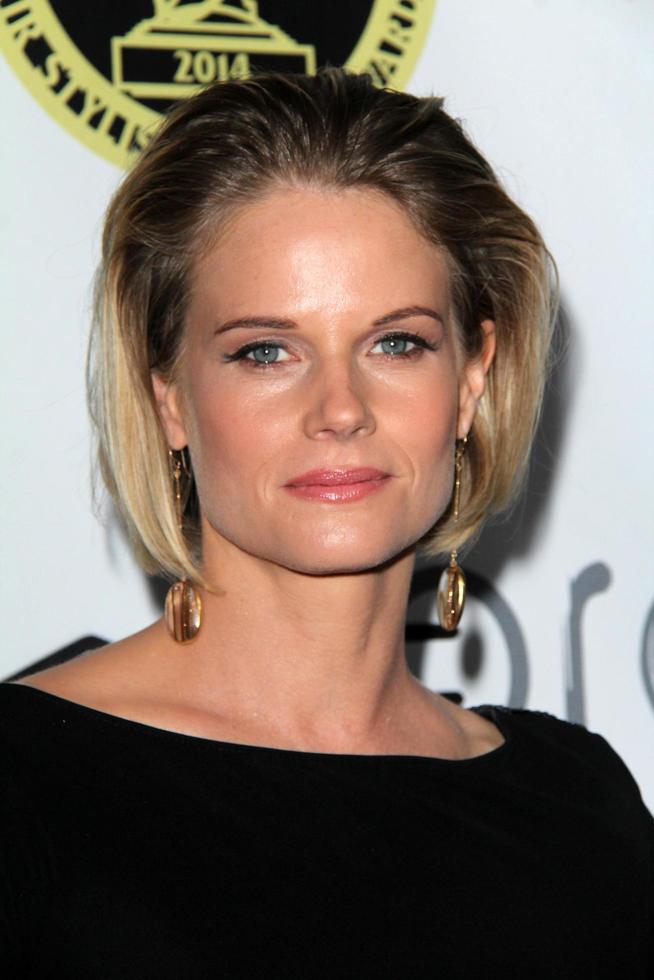 LOS ANGELES, FEB 15 -  Joelle Carter at the Annual Make-Up Artists And Hair Stylists Guild Awards at Paramount Theater on February 15, 2014 in Los Angeles, CA photo