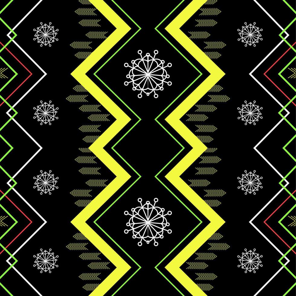 Ikat geometric folklore ornament. Tribal ethnic vector texture. Seamless striped pattern in Aztec style. Figure tribal embroidery. Indian, Scandinavian, Gyp sy, Mexican, folk pattern.ikat pattern