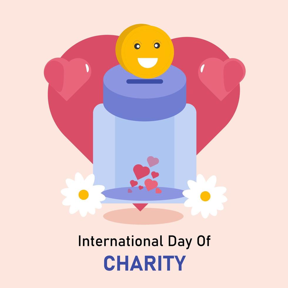 International Day of Charity vector