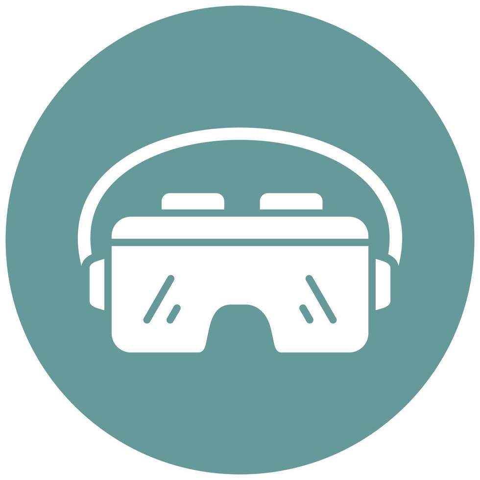 Vr Icon Style vector