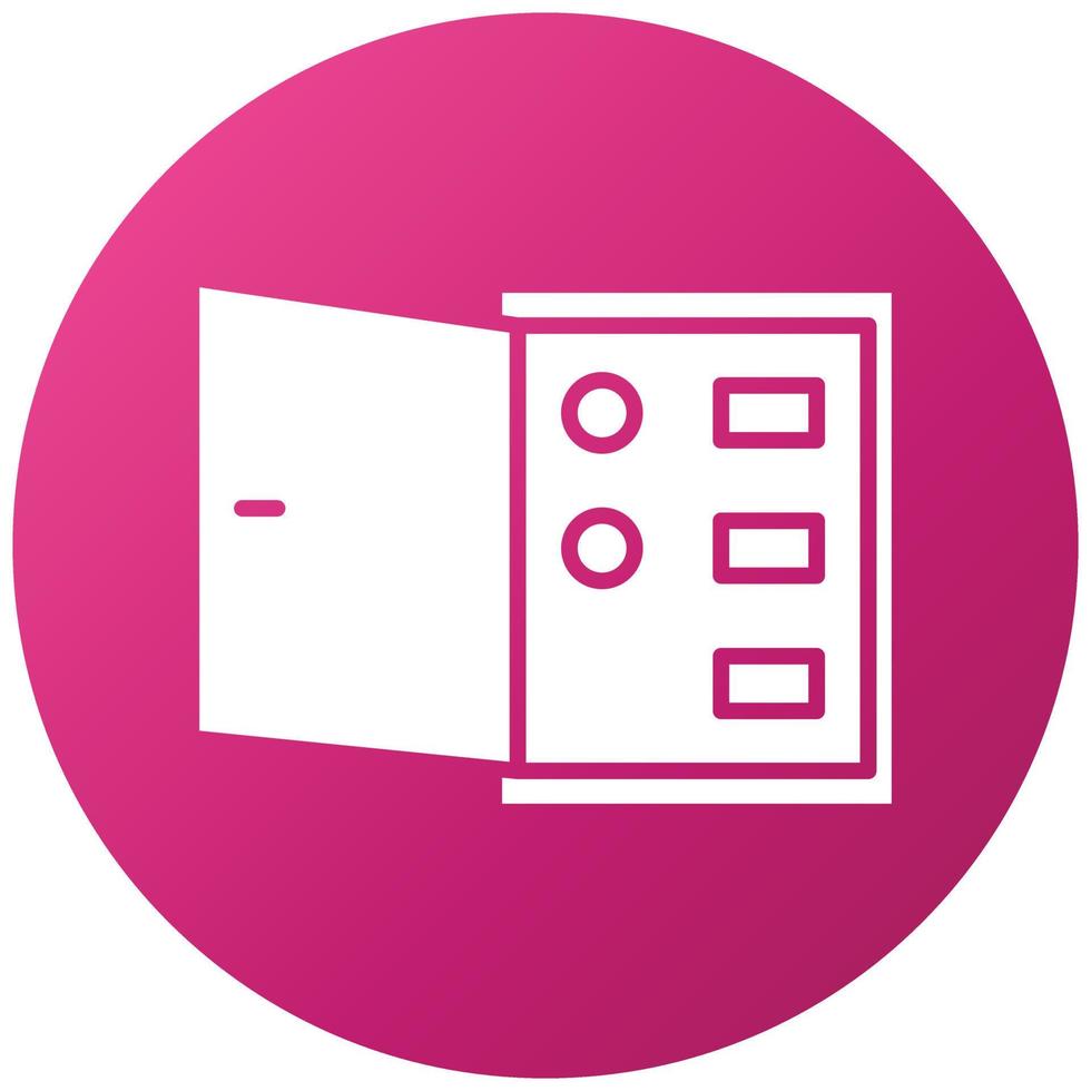 Fuse Box Icon Style vector