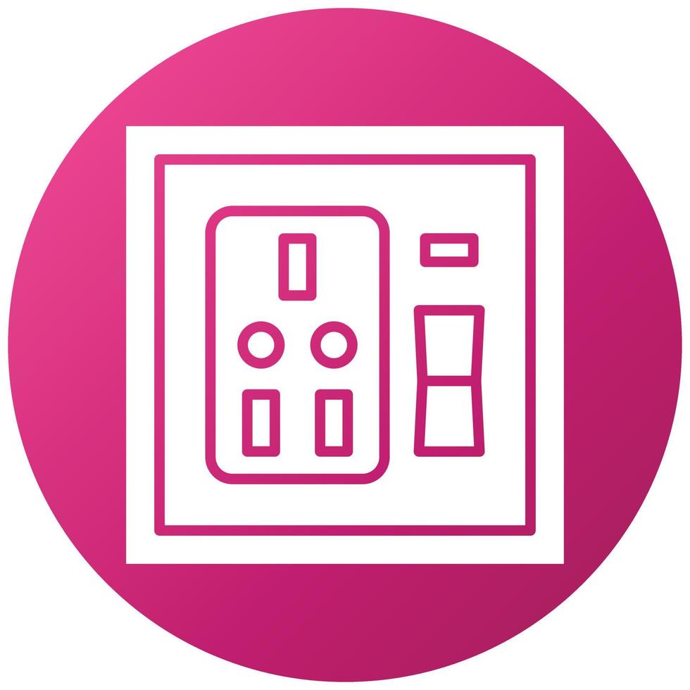 Socket Icon Style vector