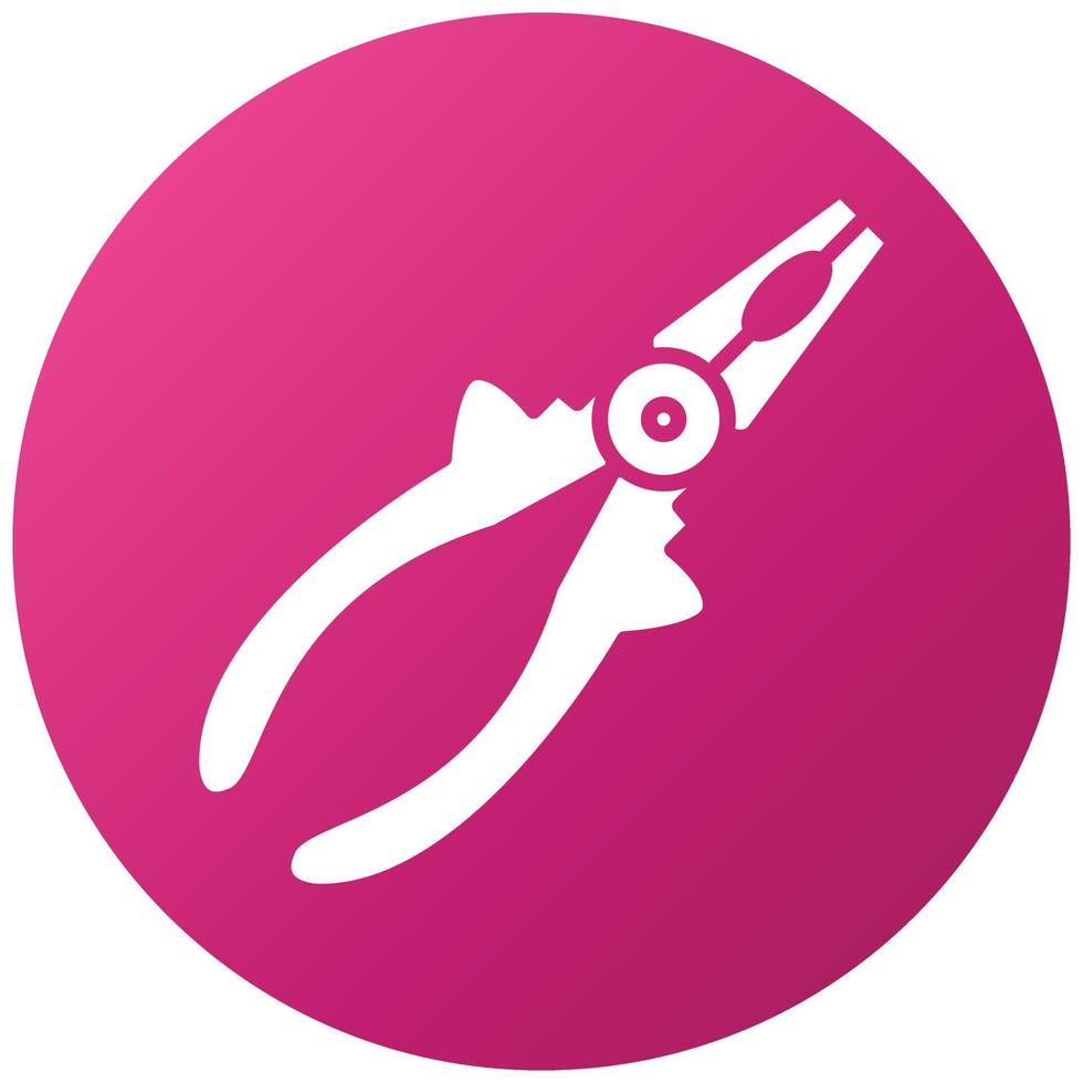 Pliers Icon Style vector