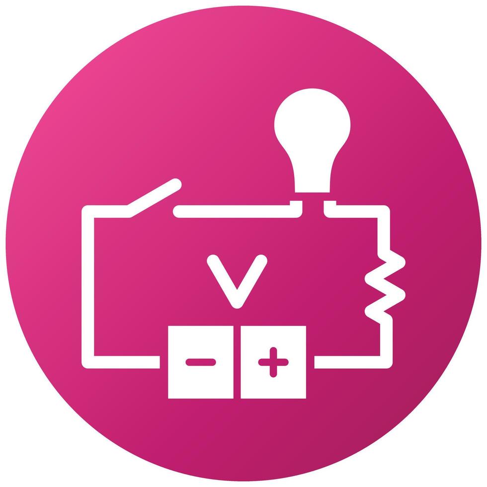 Voltage Icon Style vector
