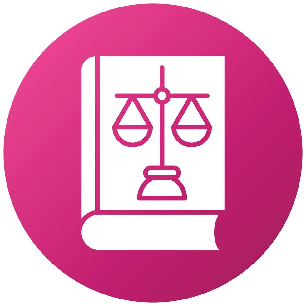Law Book Icon Style vector