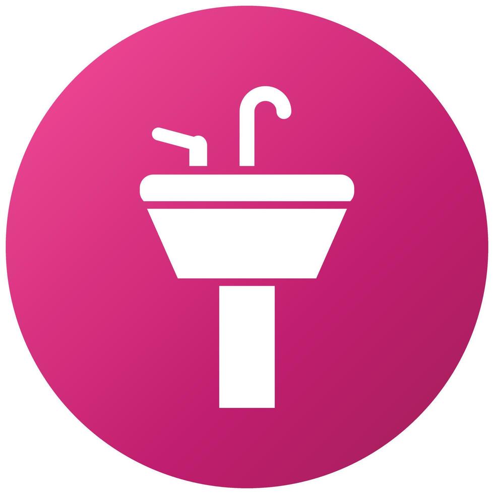 Sink Icon Style vector