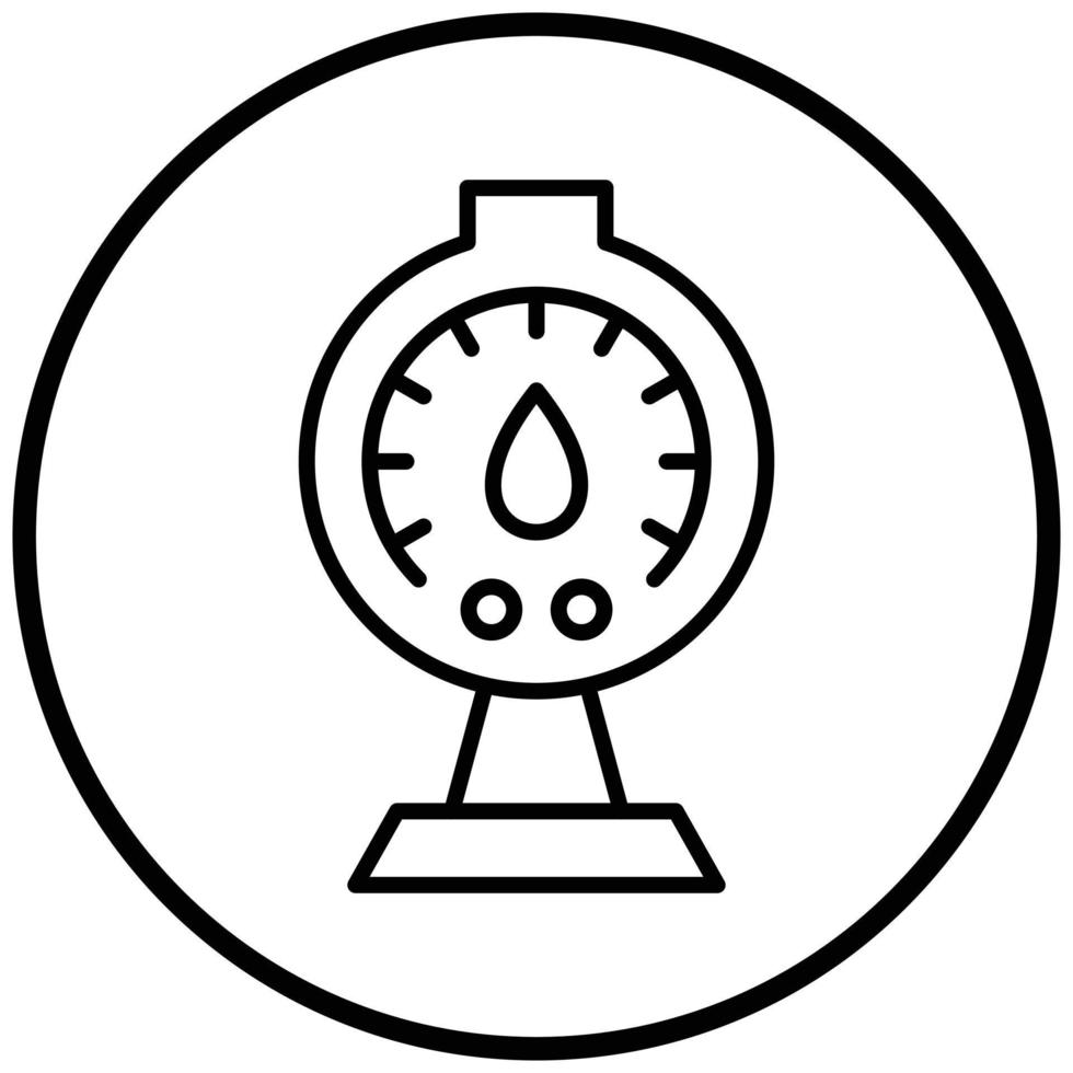 Meter Icon Style vector