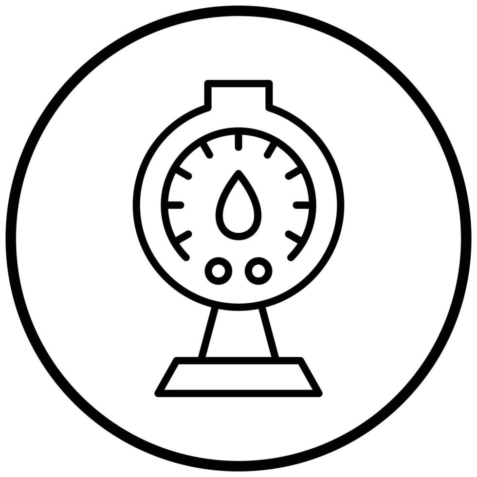 Meter Icon Style vector
