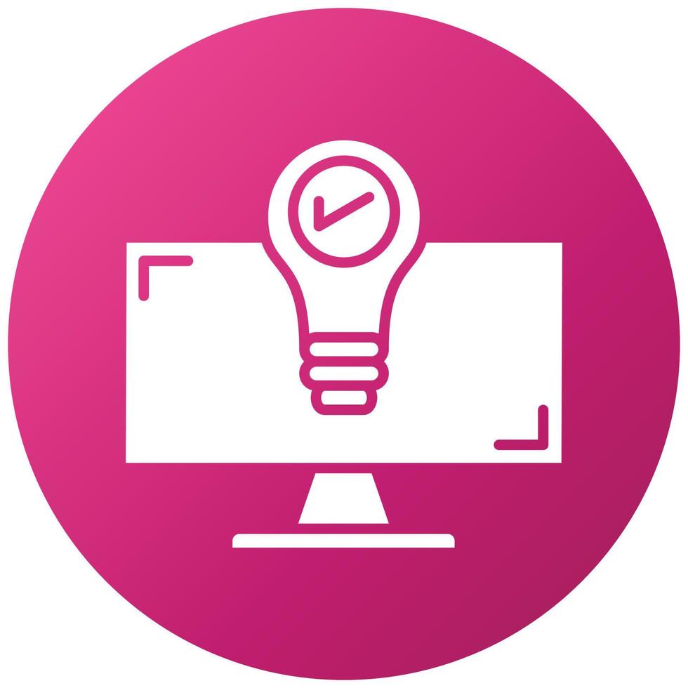 Solution Icon Style vector