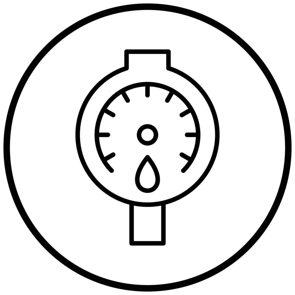 Gauge Icon Style vector