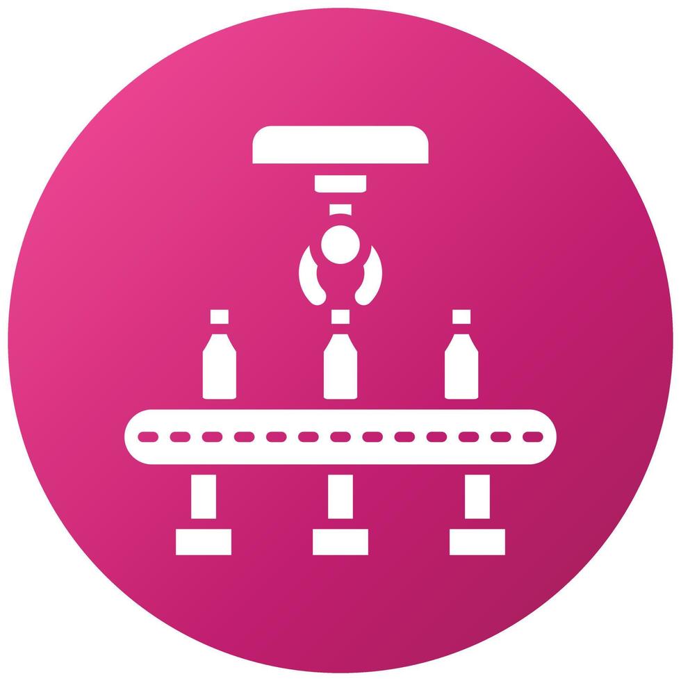 Food Conveyor Icon Style vector